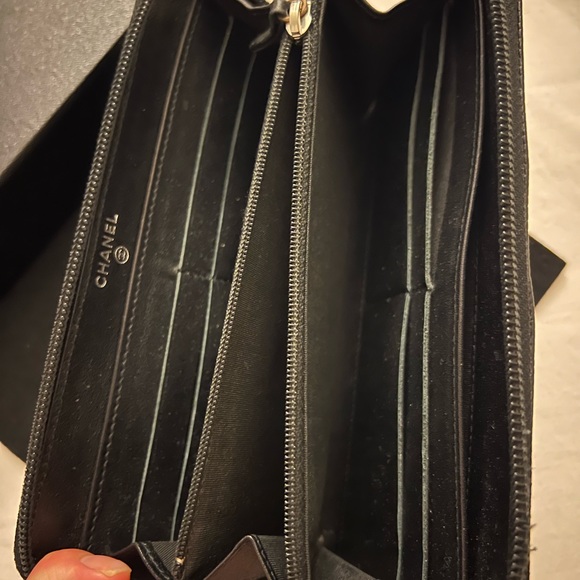 Authentic Chanel Black Wallet - Picture 2 of 7